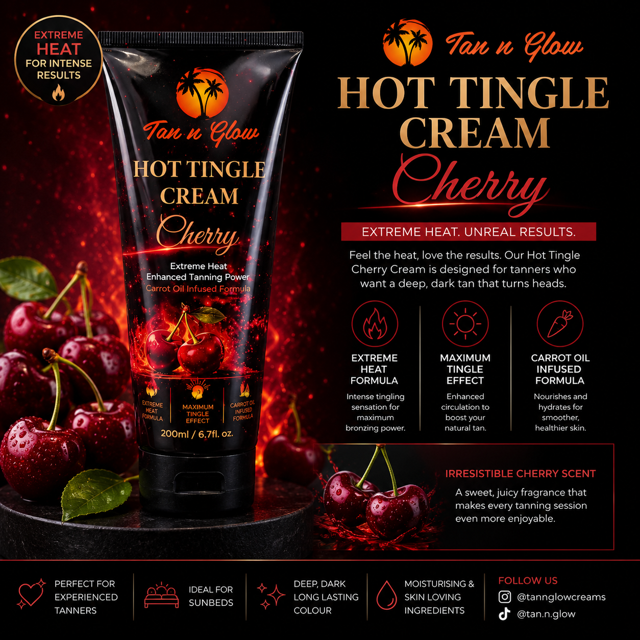 Hot Tingle Cream Cherry 🍒